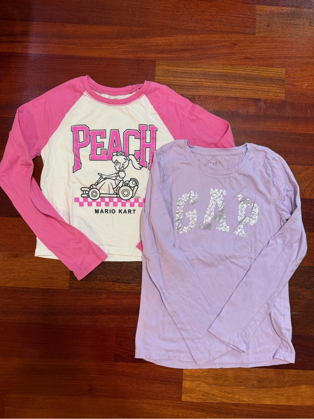 Pair of Gap Long Sleeve Cotton Tops
